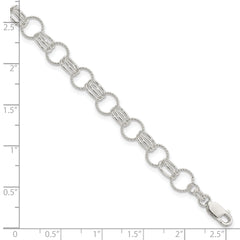 Sterling Silver Link Bracelet