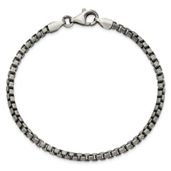 Sterling Silver Antiqued Brushed Bracelet