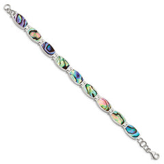 Sterling Silver Abalone Bracelet