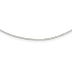 Sterling Silver 1mm Twisted Neckwire