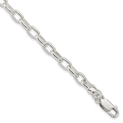 Sterling Silver 7.5inch Fancy Link Bracelet