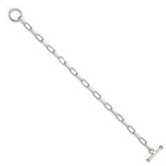 Sterling Silver 7.5inch Fancy Link Bracelet