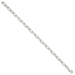 Sterling Silver 7.5inch Fancy Link Bracelet