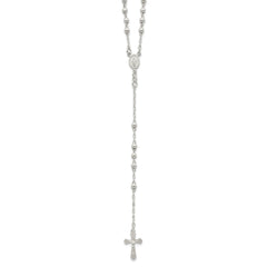 Sterling Silver Polished Rosary