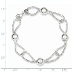 Sterling Silver Fancy Bracelet