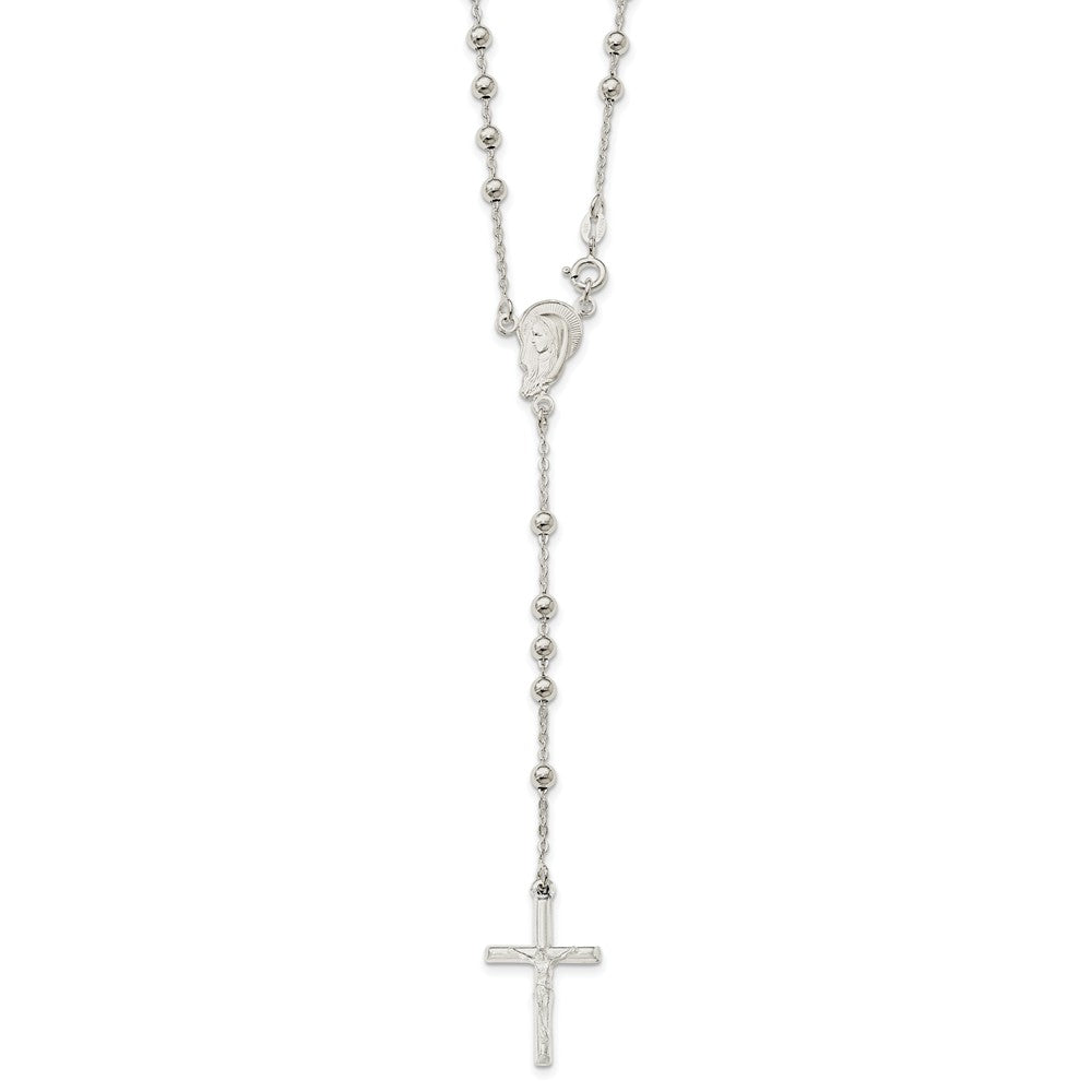 Sterling Silver 925 Solid Crucifix Necklace by Sophia Jewelers