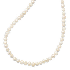 Sophia Jewelers 64 White Baroque Freshwater Pearl Endless Necklace