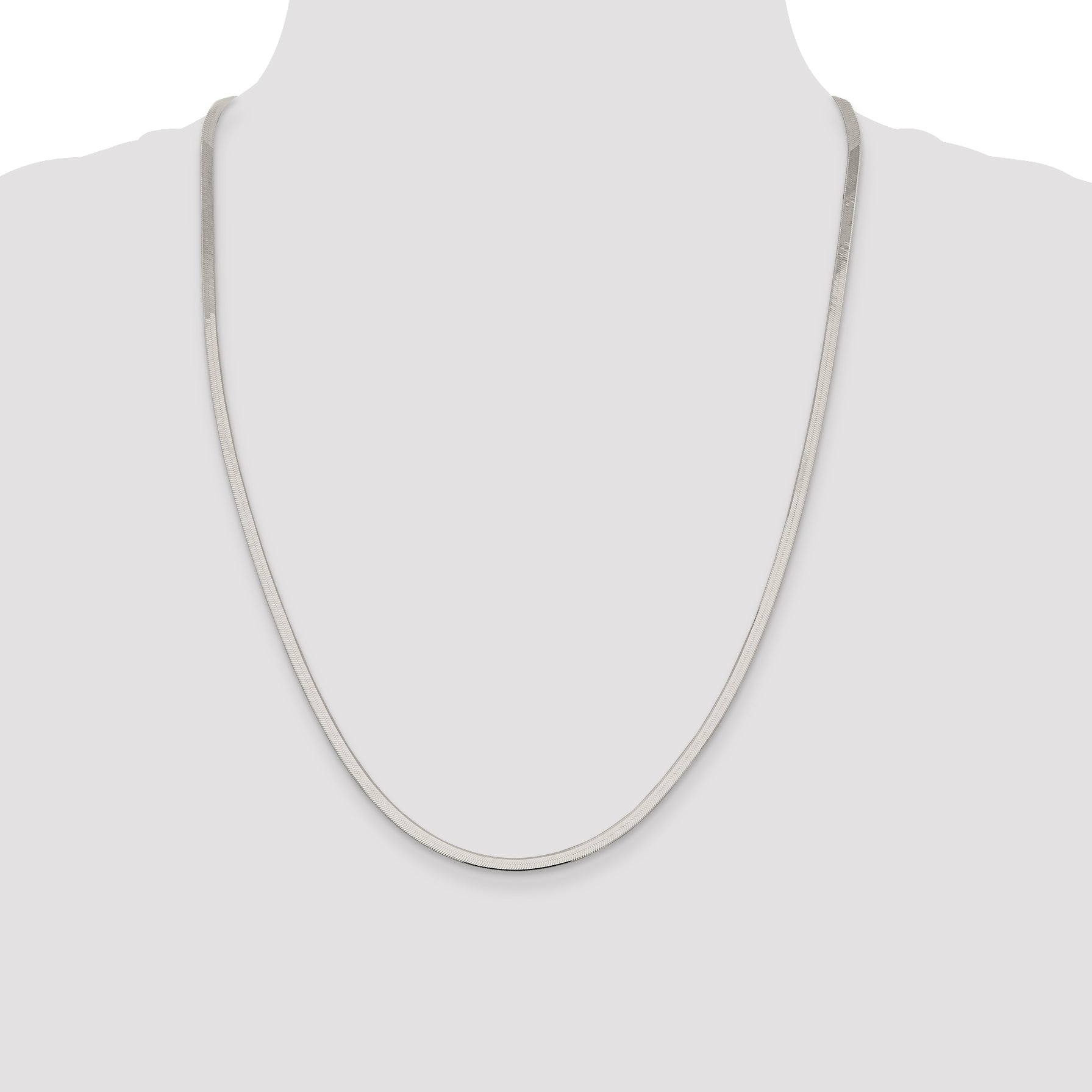 Sterling Silver 3mm Magic Herringbone Chain