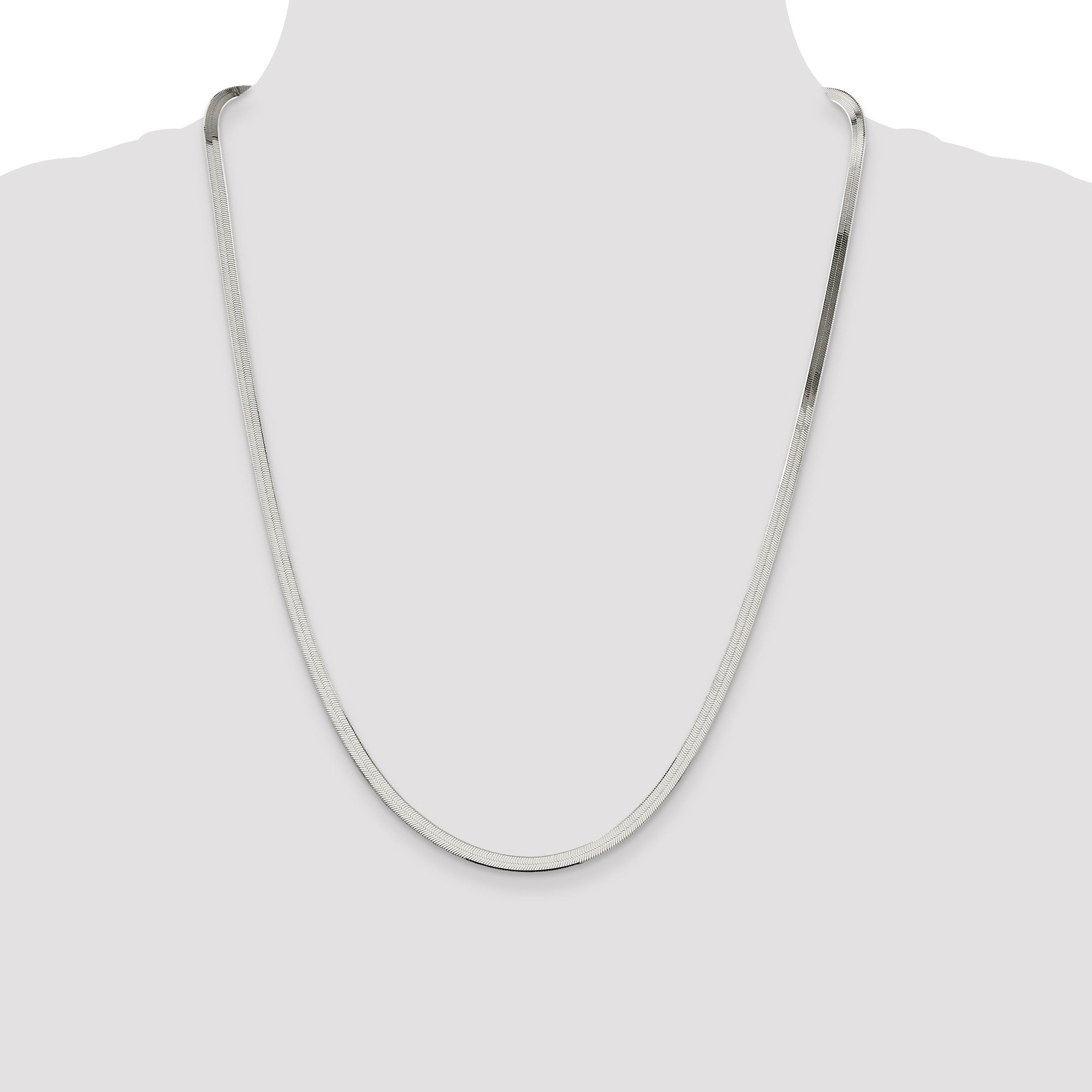 Sterling Silver 3.25mm Magic Herringbone Chain