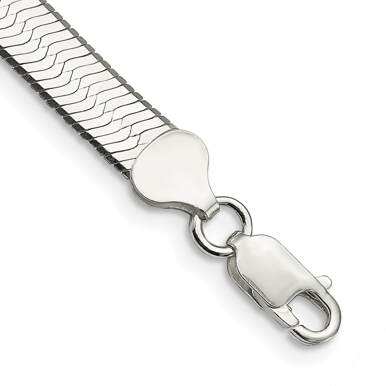 Sterling Silver 7mm Magic Herringbone Chain