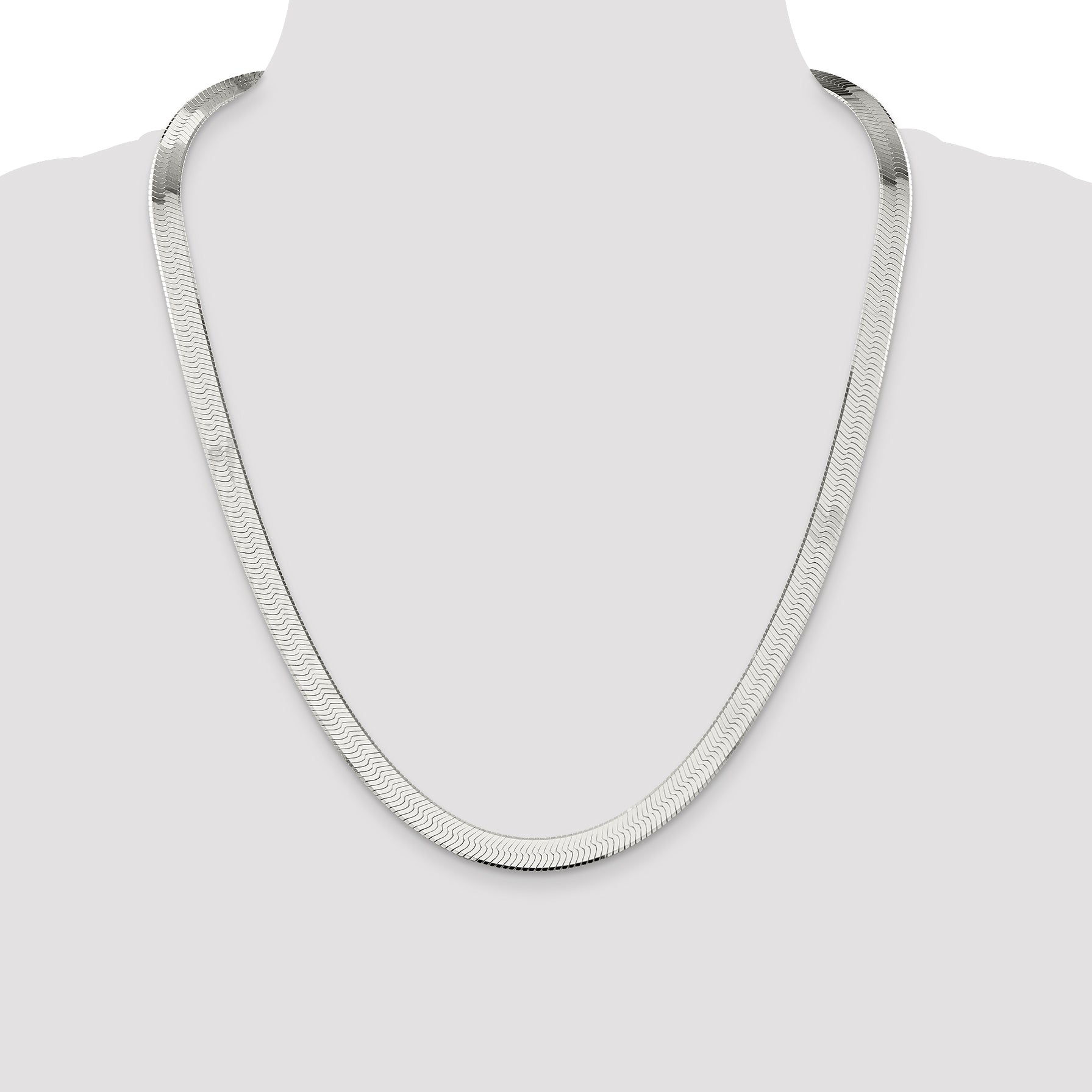 Sterling Silver 8mm Magic Herringbone Chain