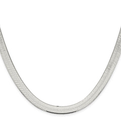 Sterling Silver 8.75mm Magic Herringbone Chain