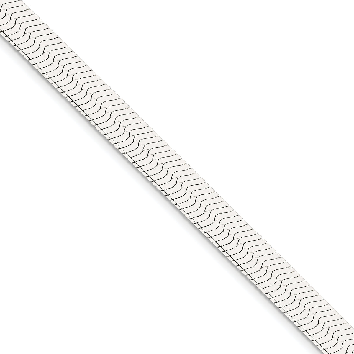 Sterling Silver 8.75mm Magic Herringbone Chain