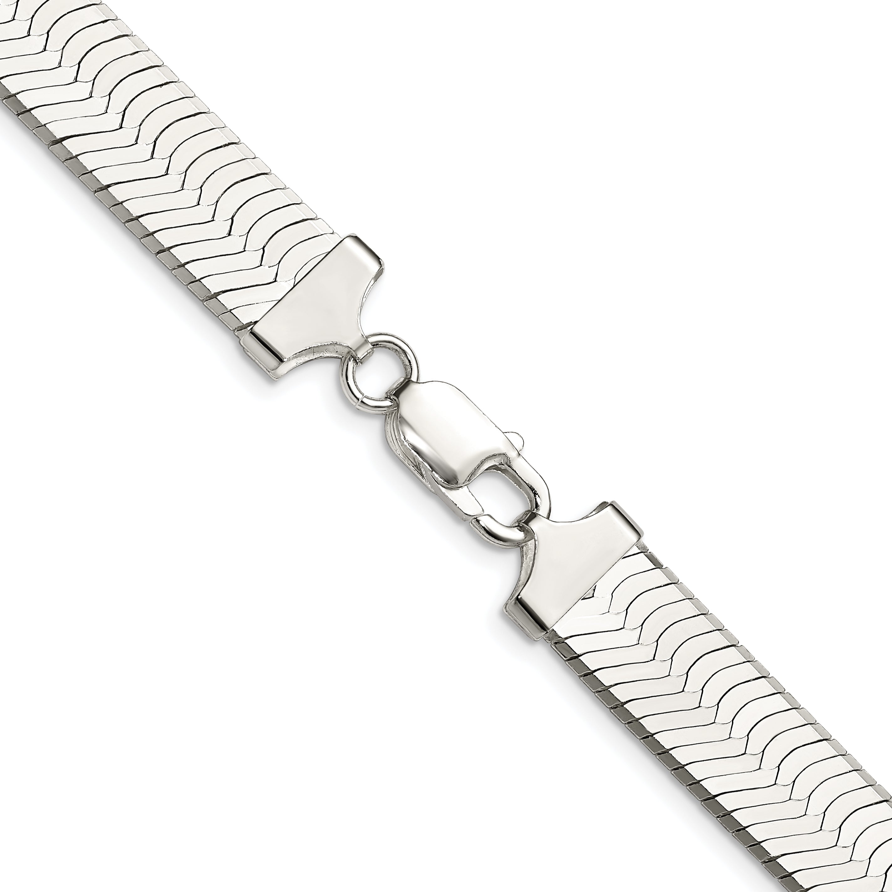 Sterling Silver 10.5mm Magic Herringbone Chain