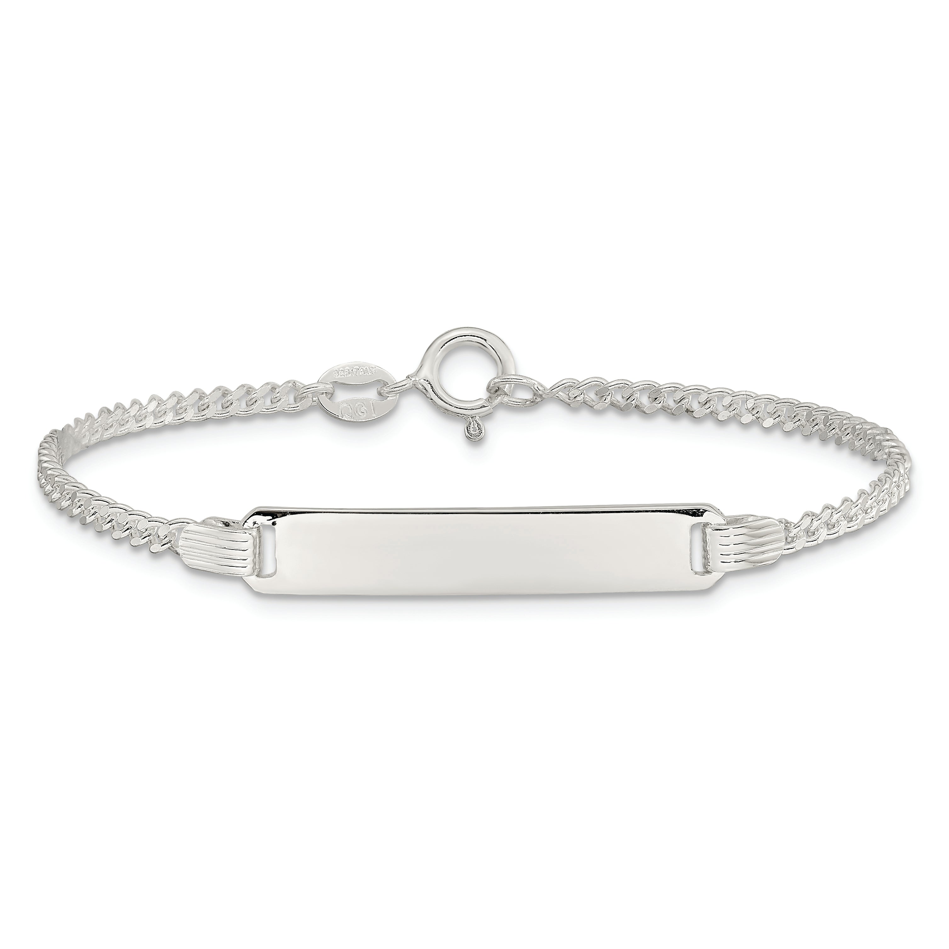 Sterling Silver Children's ID Bracelet