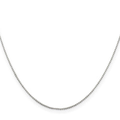 Sophia Jewelers 925 Sterling Silver Women's Polished Beaded Chain Necklace 16