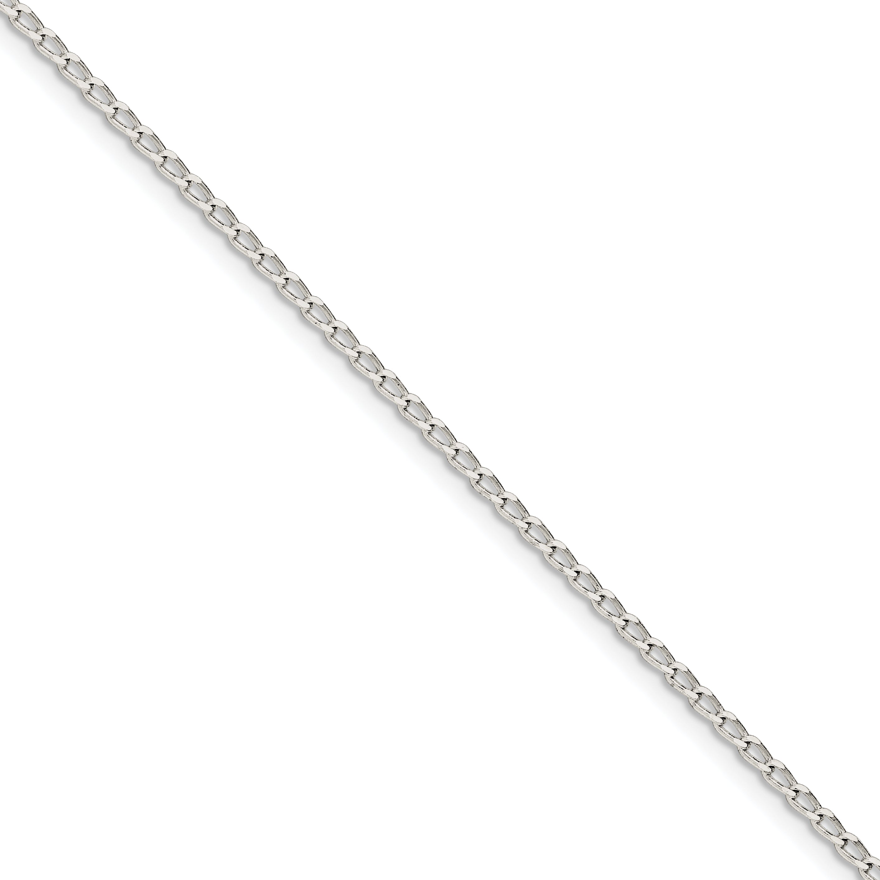 Sterling Silver 2.0mm Open Link Chain