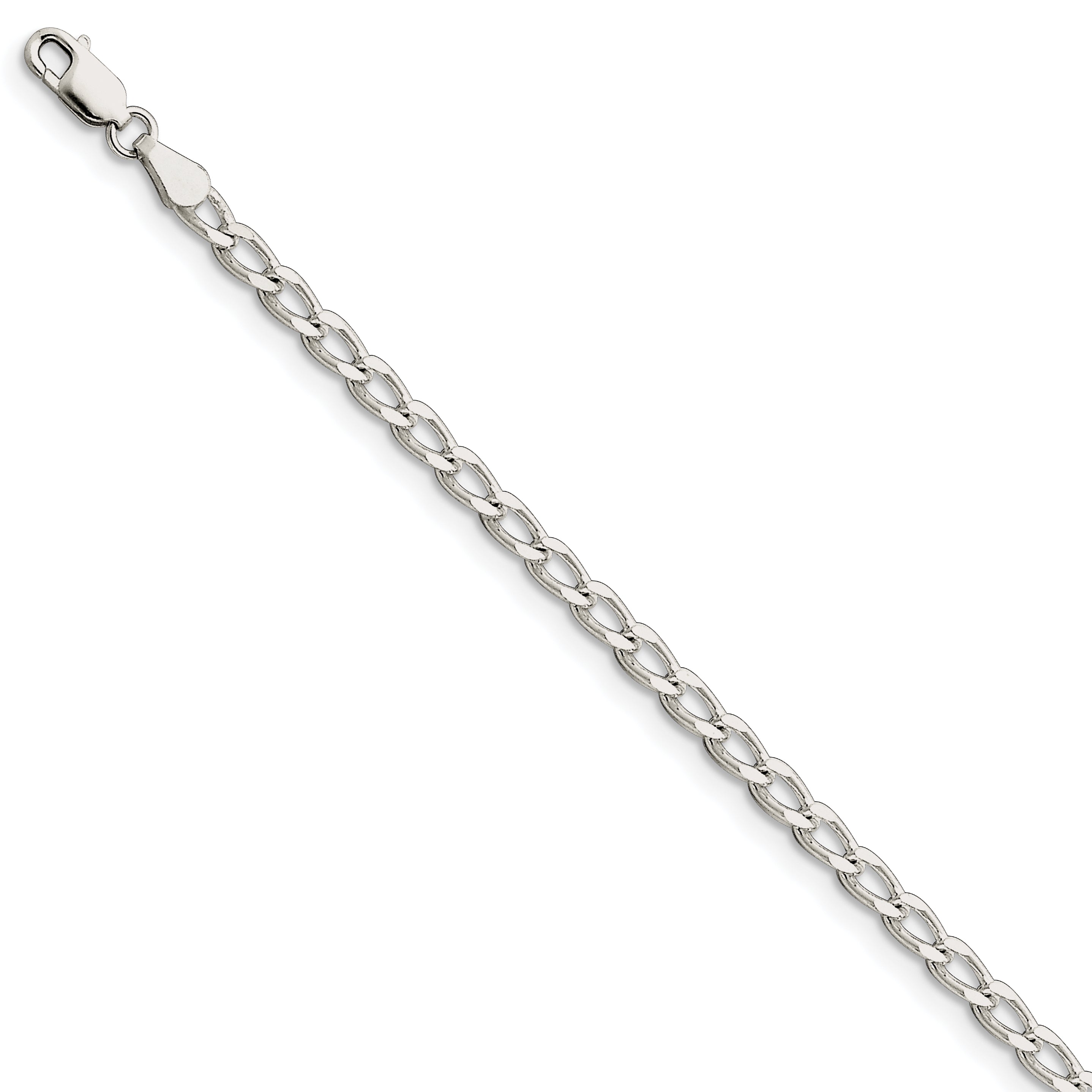 Sterling Silver 3.2mm Open Link Chain