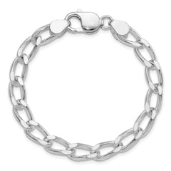 Sterling Silver Polished 7mm Open Link Chain