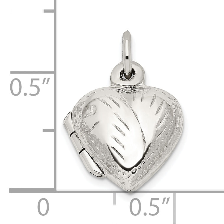 Sterling Silver Heart Locket