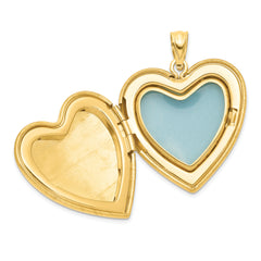 Sterling Silver Gold-tone Floral Cross Ash Holder Heart Locket