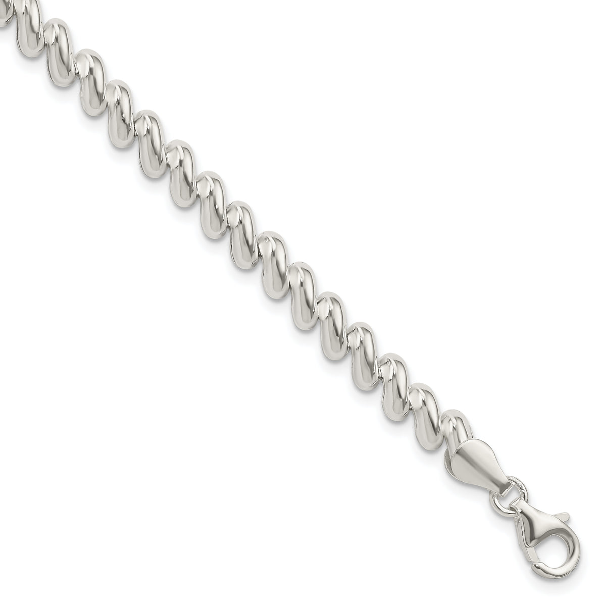 Sterling Silver 6mm San Marco Bracelet