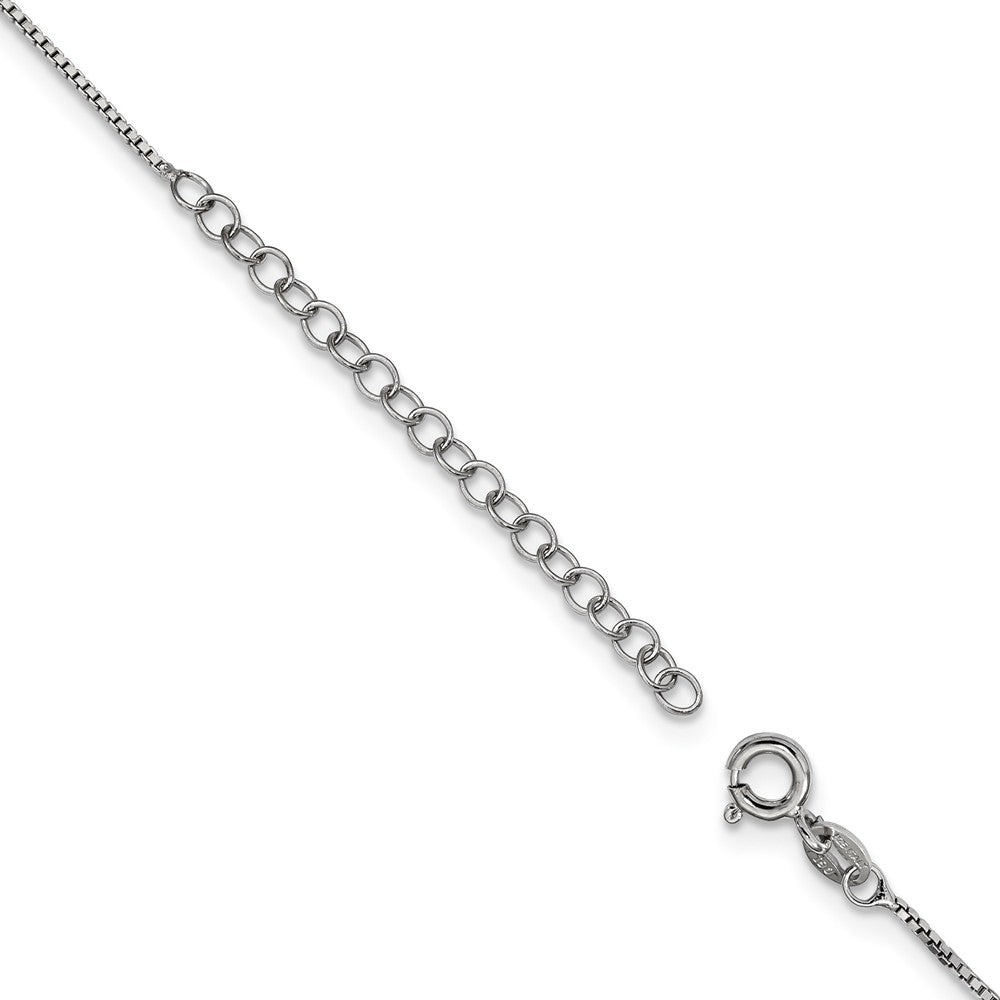 Sterling Silver 925 Teardrop Necklace with CZ Brilliant Embers Elegance