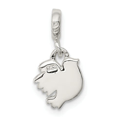 Sterling Silver Polished Bird Enhancer