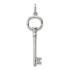 Sterling Silver Key Pendant