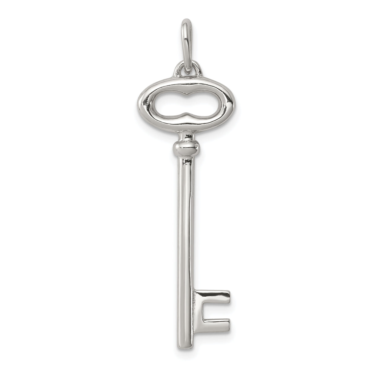 Sterling Silver Key Pendant