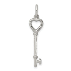 Sterling Silver Key Pendant