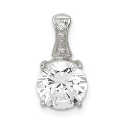 Sterling Silver CZ Pendant