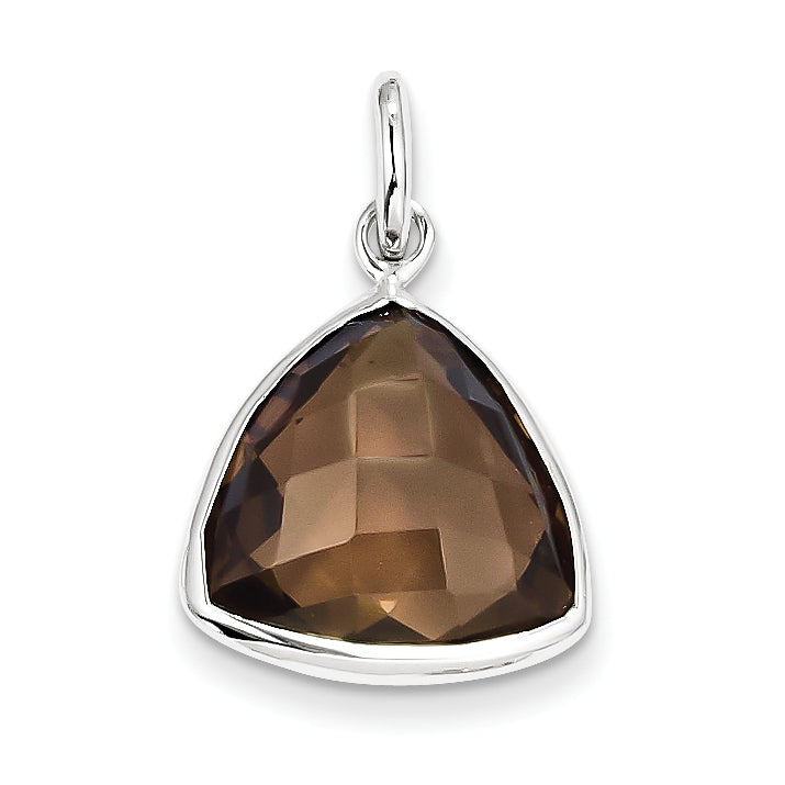 Sterling Silver Smoky Quartz Pendant