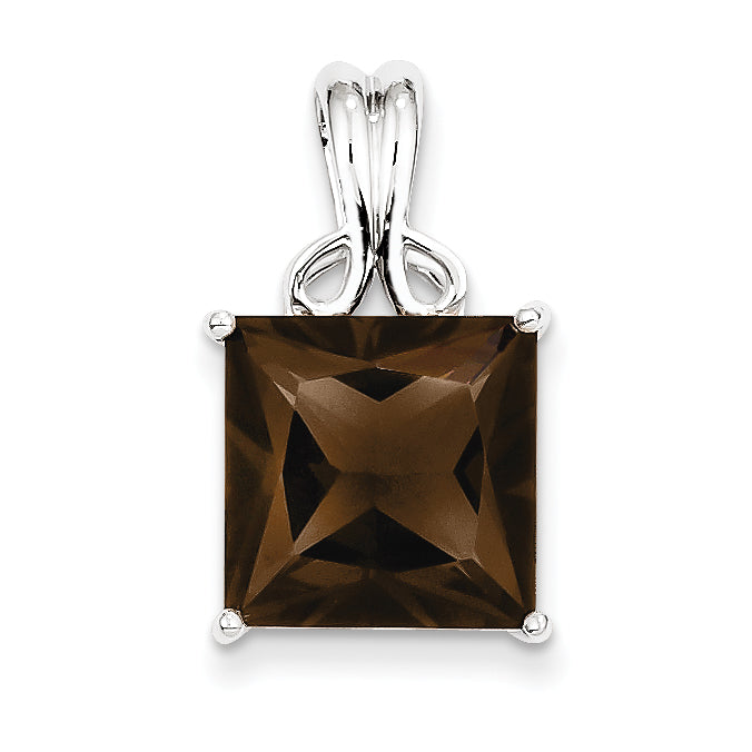 Sterling Silver Smoky Quartz Pendant