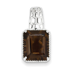 Sterling Silver Smoky Quartz Pendant