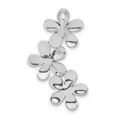 Sterling Silver Marcasite Flower Pendant