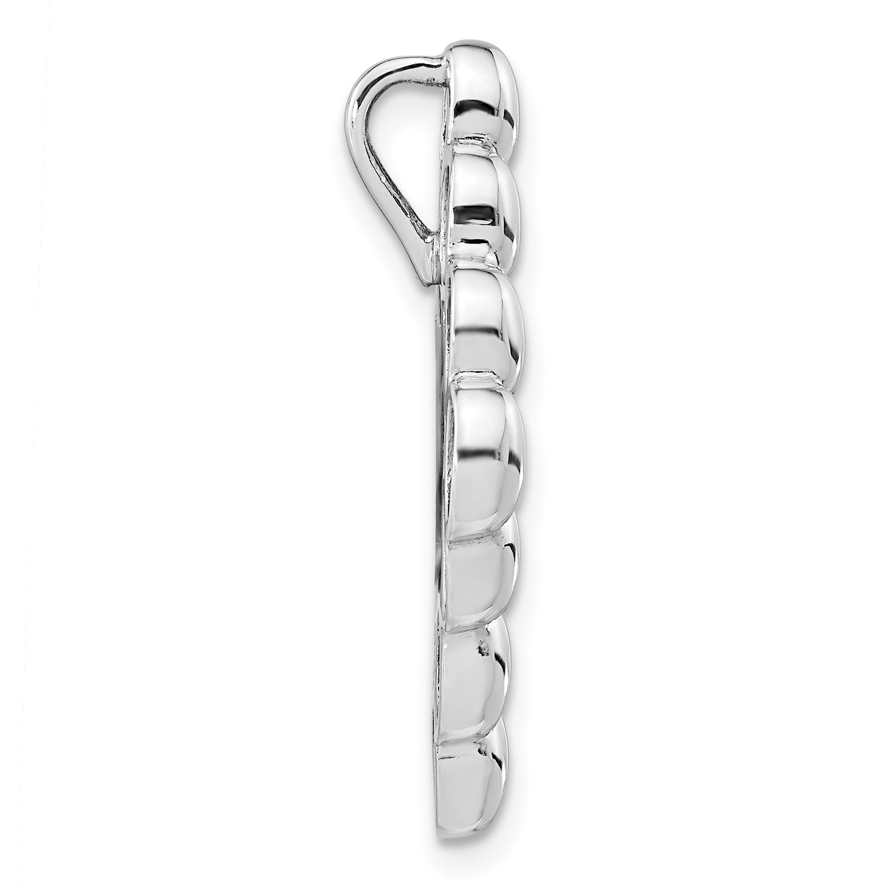 Sterling Silver Polished Fancy Chain Slide