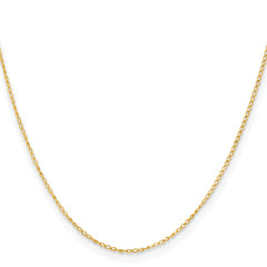 Sophia Jewelers 925 Sterling Silver Flash Gold Curb Chain Necklace 16 Polished Finish