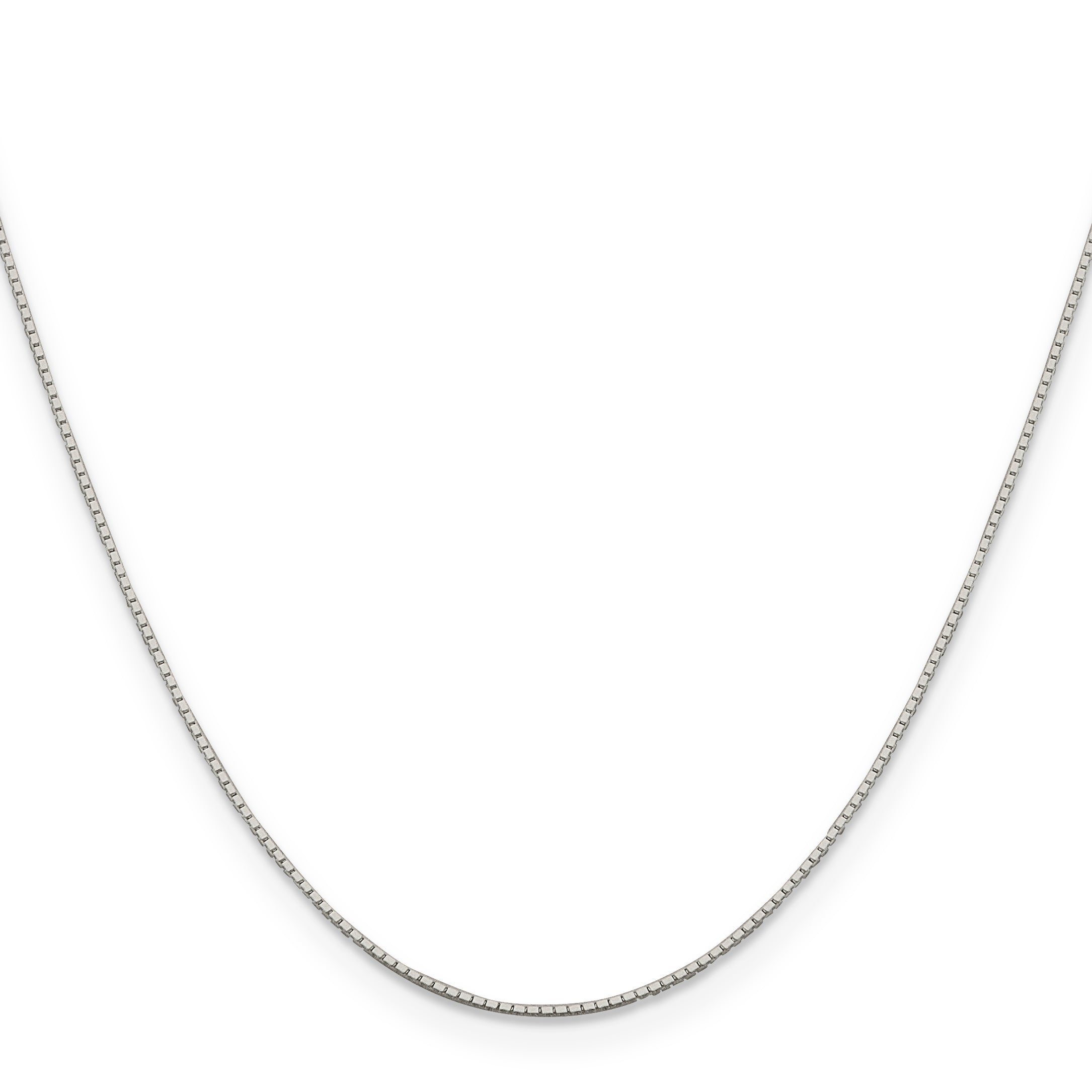 Sterling Silver .6mm Mirror Box Chain