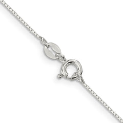 Sterling Silver .6mm Mirror Box Chain