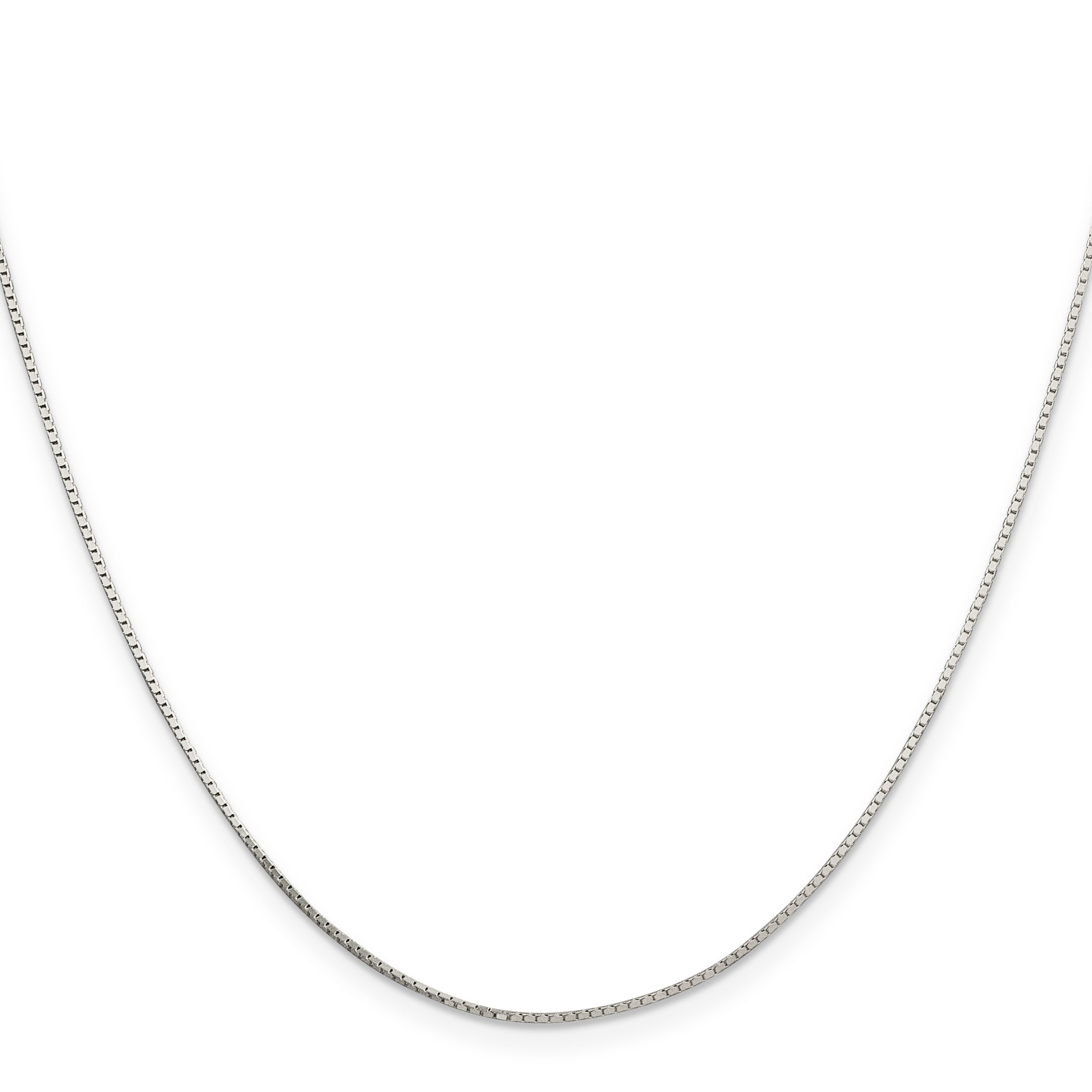 Sterling Silver .7mm Mirror Box Chain