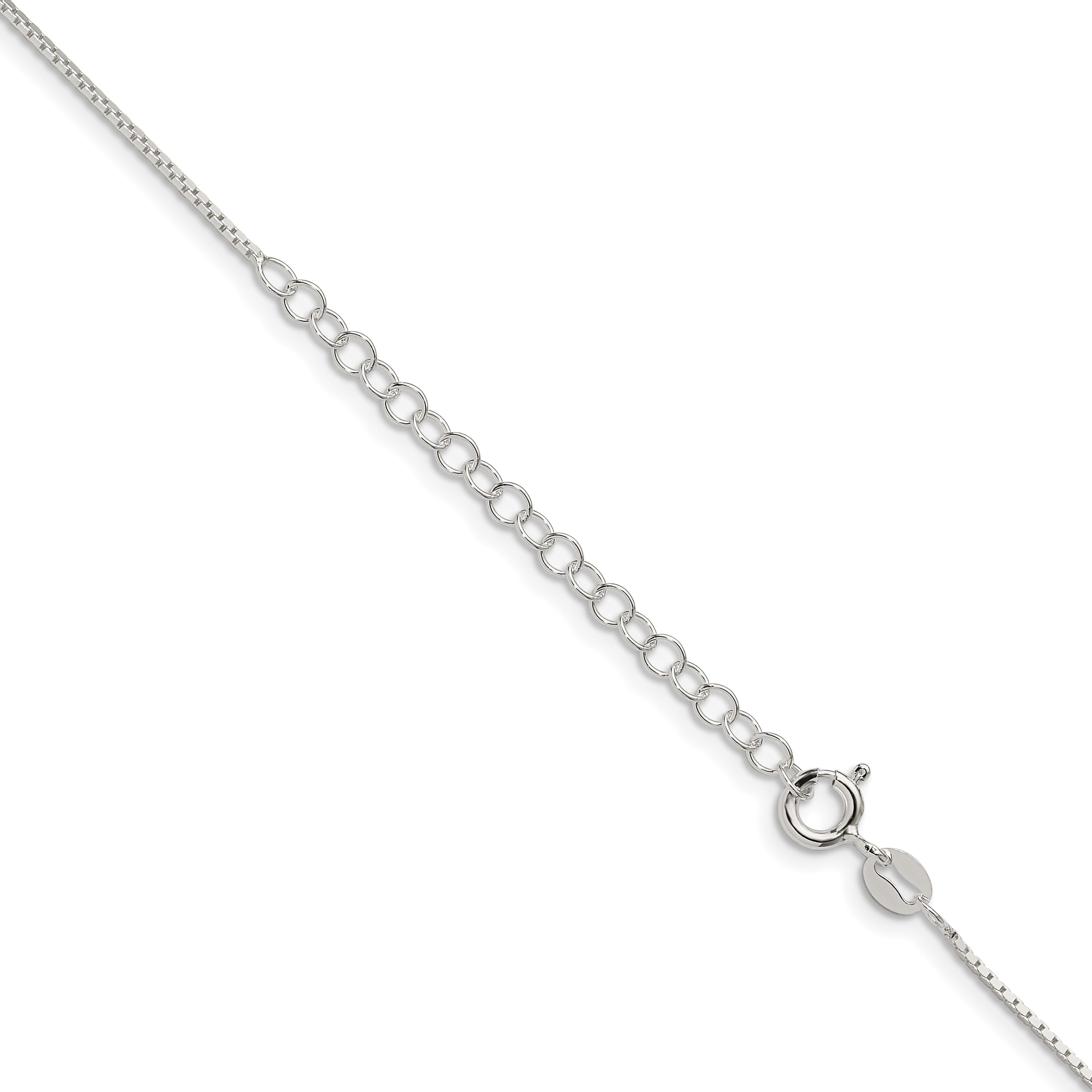 Sterling Silver .7mm Mirror Box Chain