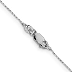 Sterling Silver .6mm Oval Box Chain