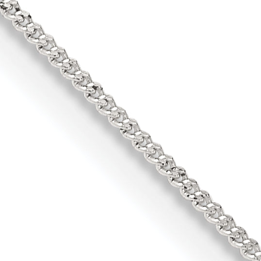 Sterling Silver 1mm Curb Chain