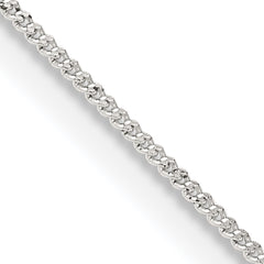 Sterling Silver 1mm Curb Chain