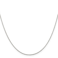 Sterling Silver .5mm Curb Chain