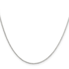 Sterling Silver 1.4mm Rolo Chain