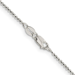 Sterling Silver 1.4mm Rolo Chain