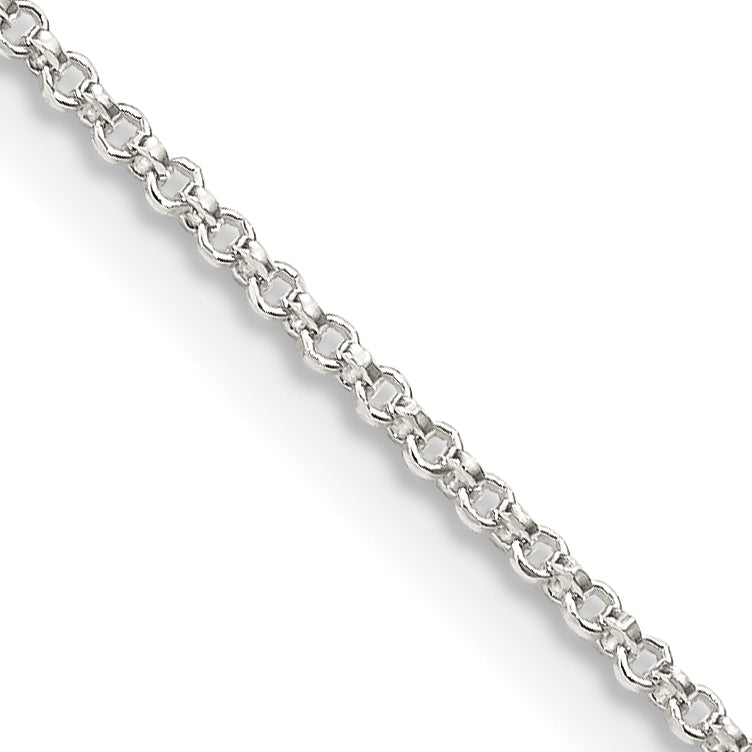 Sterling Silver 1.4mm Rolo Chain