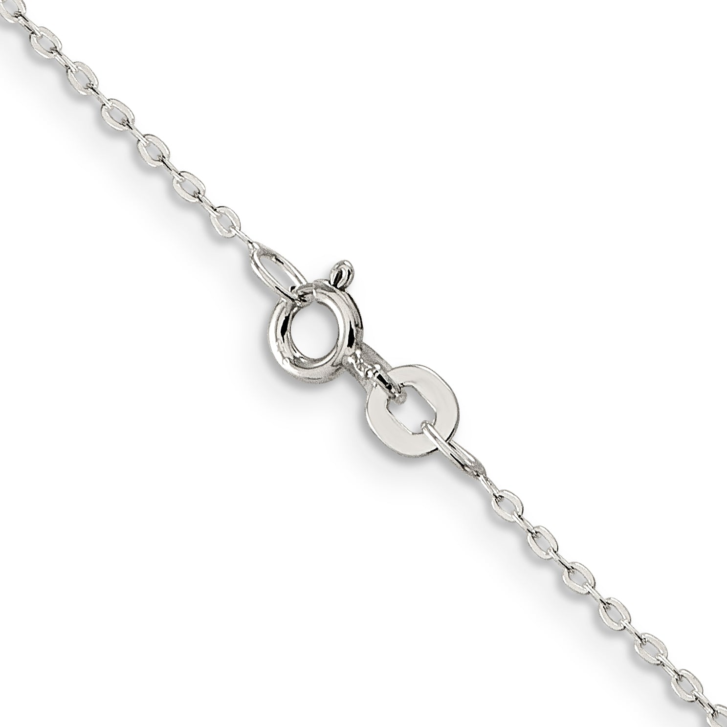 Sterling Silver .5mm Flat Link Cable Chain